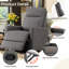 Fauteuil inclinable pivotant à bascule, fauteuil inclinable oscillant à bascule, fauteuil à bascule pour le salon, la chambre à coucher-412862515