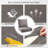 Allo 24"X24"X6" Thick Cushions & Pillows Set - Deep Seat Indoor/Outdoor Water & Fade Resistant-778723598-779767194