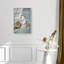 Oliver Gal Dawn Espresso Proclamation Fashion & Animals - Framed Acrylic Glass Wall Art-1782520886-1782520871