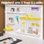 L Shaped Gaming Desk with Pegboard Hutch-937351203