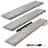 Sorbus Floating Shelves for Wall - Set of 3 Extra Long Floating Shelves for Bedroom, Kitchen, Living Room, Bathroom Shelves, Farmhouse Home Decor - Wall Mounted Floating Shelves - Extra Large, Gray-109748799-124322117