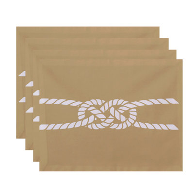Hancock Polyester Nautical Rectangle Placemat
