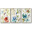 «Color of Summer I», ensemble de 3 reproductions encadrées sur toile-91886826-91886825