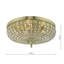 Dougan Crystal Flush Mount