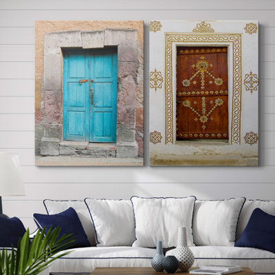 Porte topaze - ensemble de 2 reproductions de photos
