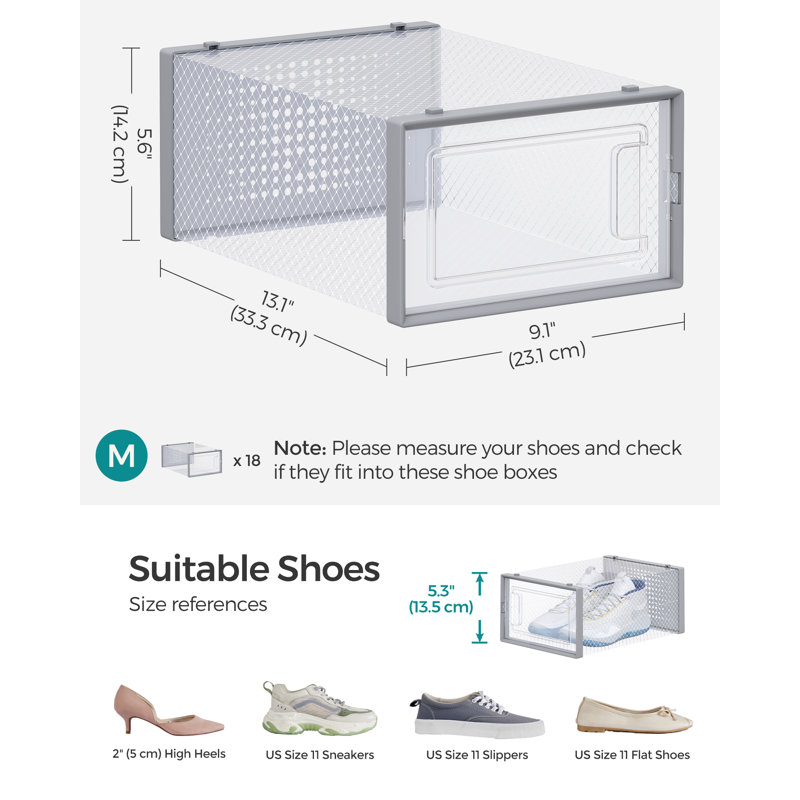 Stackable Shoe Storage Box