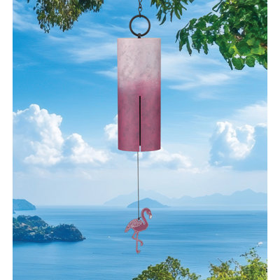 Shoreline Wind Bell 4" - Flamingo