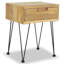 Lou 40cm W Solid Wood Bedside Table