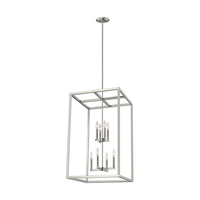 Moffet Street Large Eight Light Hall / Foyer from Generation Lighting 
