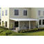Auvent de patio blanc-66947237
