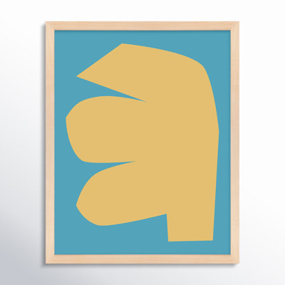 Blue Study 1 Print by Michael Kempen