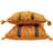Striped Wool And Silk Throw Pillow-101831881