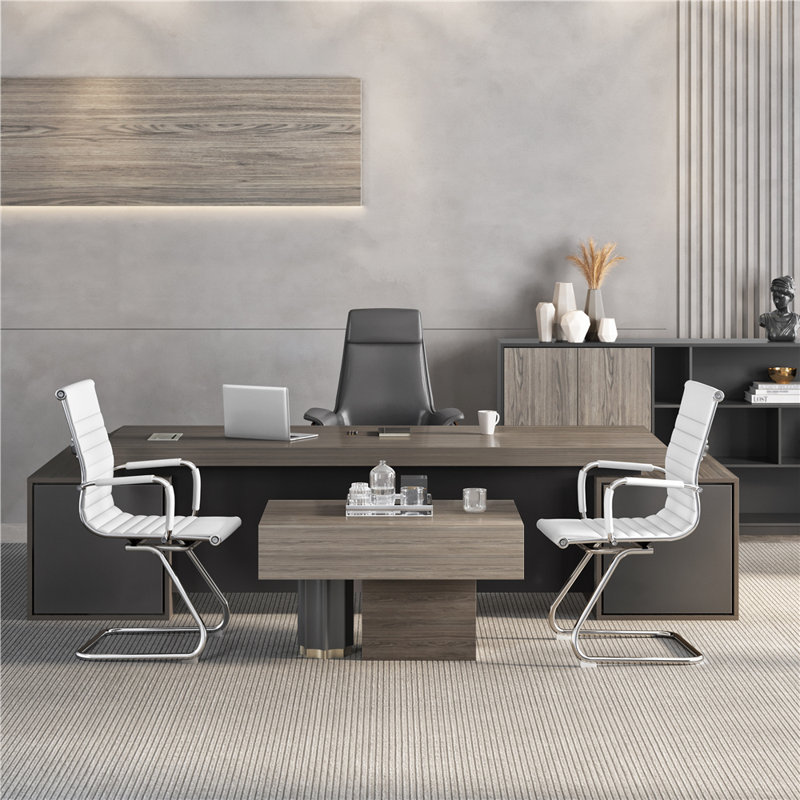 Office Reception Chair With Ergonomic Design, White