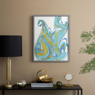 Galaxie IV Framed Print - Solid Wood