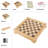 Trademark Games 4 Player Wood Multi-Game
