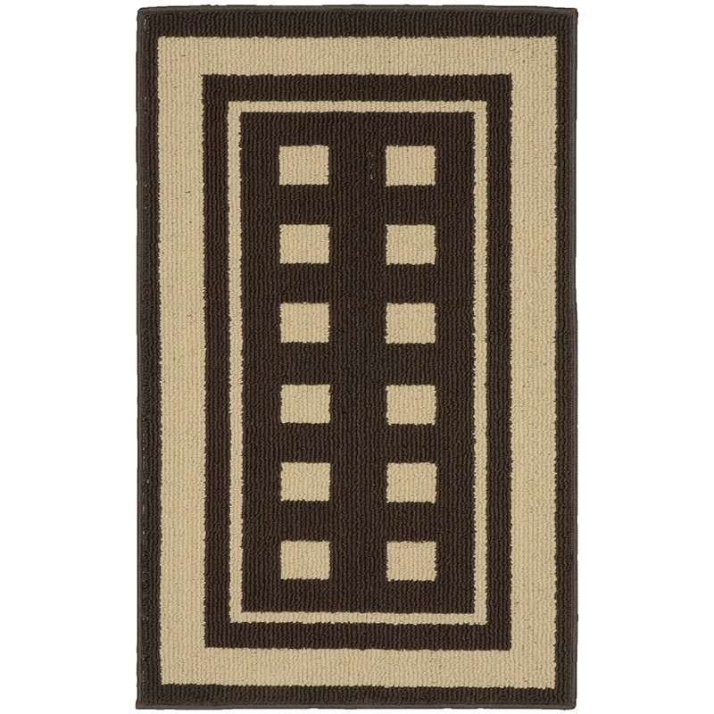Geometric Indoor / Outdoor Rug, Rectangle 2' x 3'4"