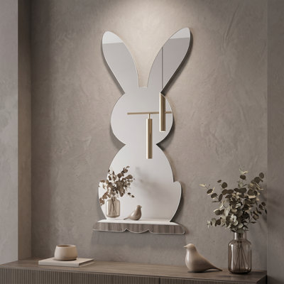 Miroir d'appoint Playful Bunny