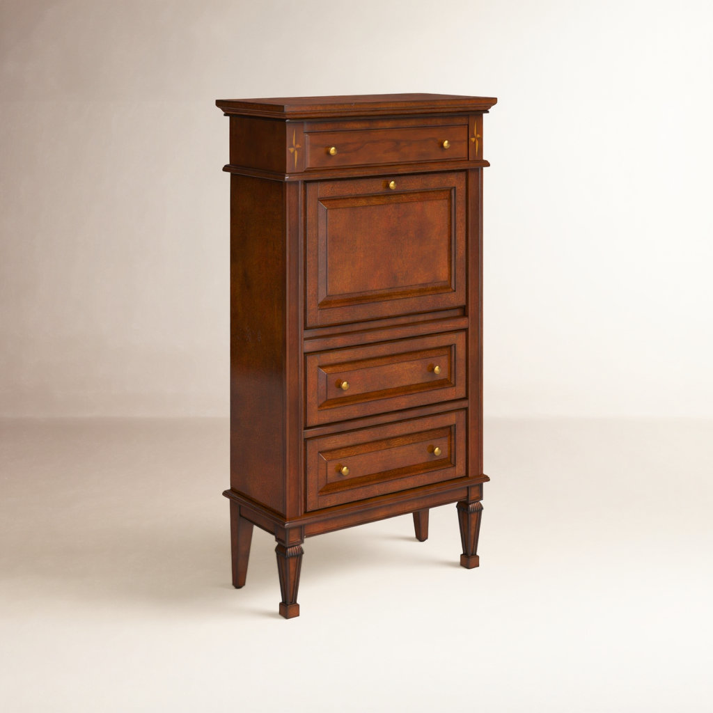 Valmont Accent Cabinet, Dark Brown