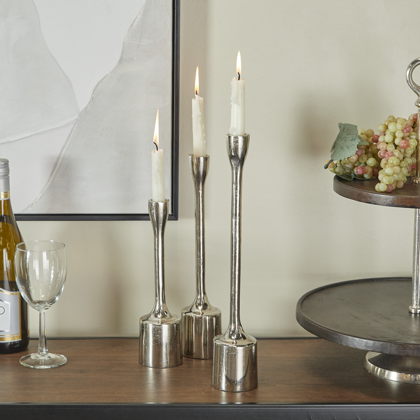 Aluminum Candlestick