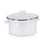 Solid Black 6 qt Stock Pot-1870160448