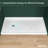 72" L x 36" W ADA Friendly Shower Pan Single Low Threshold Shower Base with Left Drain, Acrylic Slip-Resistant Shower Pan and Base, Glossy White Shower Tray with Drain Assembly, Integrated 3-Sided Tile Flange Shower Base for 3-Wall Alcove Installation-128706393