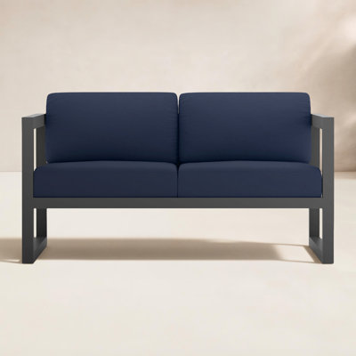 Smith 58" Sunbrella® Patio Loveseat