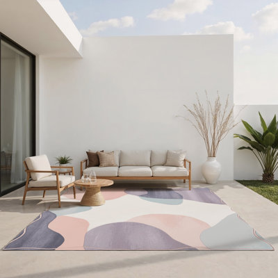 Tapis intérieur et extérieur Iridescent Drift