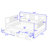 Wooden Daybed with 2 Drawers-2117117553-2117117558