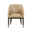 Fenwick Luminance Nehir Caribou Upholstered Leather Arm Chair