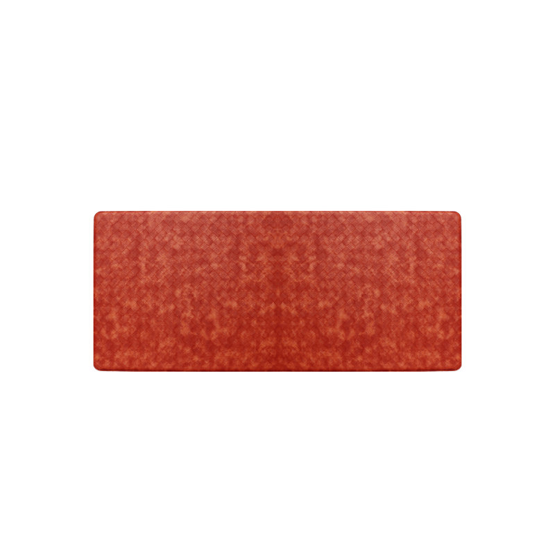 Tapis anti-fatigue Voegele, Rouge, Rectangle de 2 pi x 3 pi