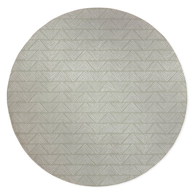 Chev Wave Stripe Non-Slip Outdoor Rug