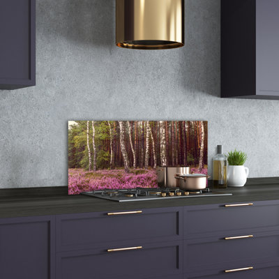 50cm W x 100cm L Glass Peel and Stick Panel