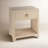 Cleo Raffia 1 - Drawer Nightstand, Natural Color Raffia-1155862252