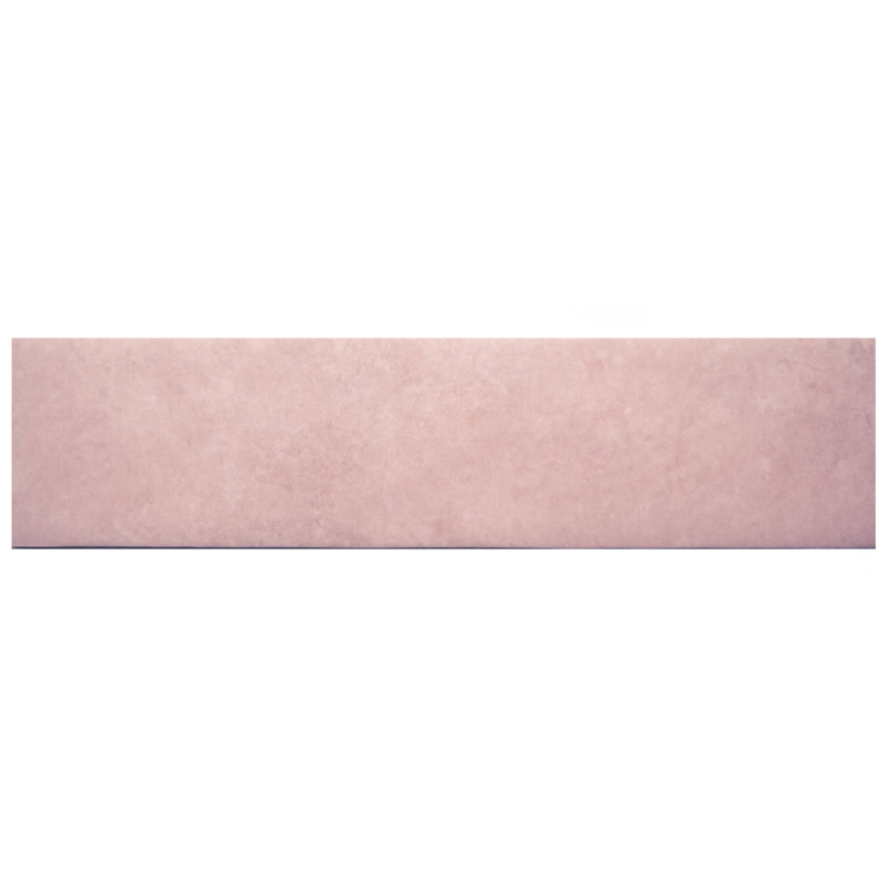 Heritage 2" x 10" Porcelain Stone Look Wall & Floor Tile, Pink