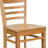 Ladder Back Wooden Restaurant Barstool-1909724192