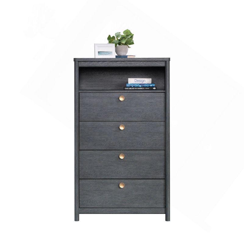 Commode, finition bleue