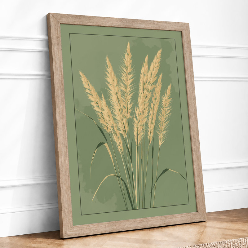 Golden Grain Study Botanical - Print, Oak, A3 - 42.0 x 29.7 cm
