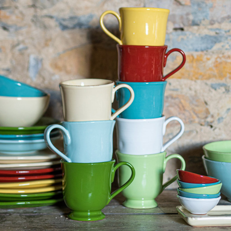 Grande tasse en terre cuite Cucina Fresca, Safran