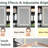 Versatile Makeup Vanity With Adjustable LED Lights And Ample Storage, Perfect For Organized Beauty Routines-418730243