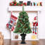 Arbre de Noël artificiel à arbre de Noël avec pommes de pin rouge de 4 pi®