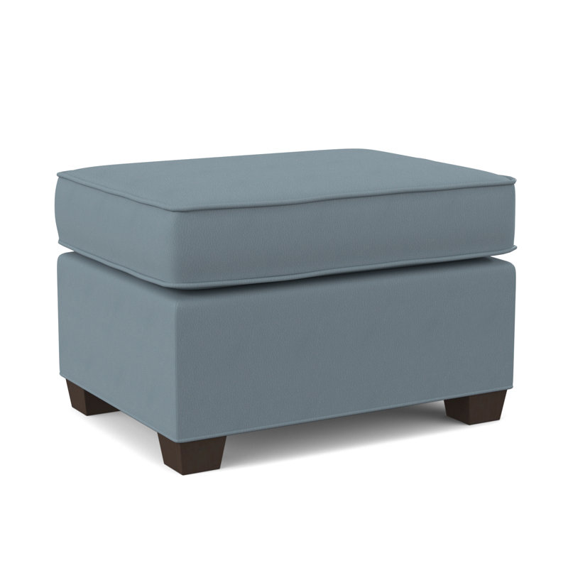 Finn 26" Wide Rectangle Standard Ottoman, Cafelle, Dillon Williamsburg