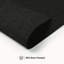 Tapis intérieur / extérieur noir tissé à la machine Estra-1037228738