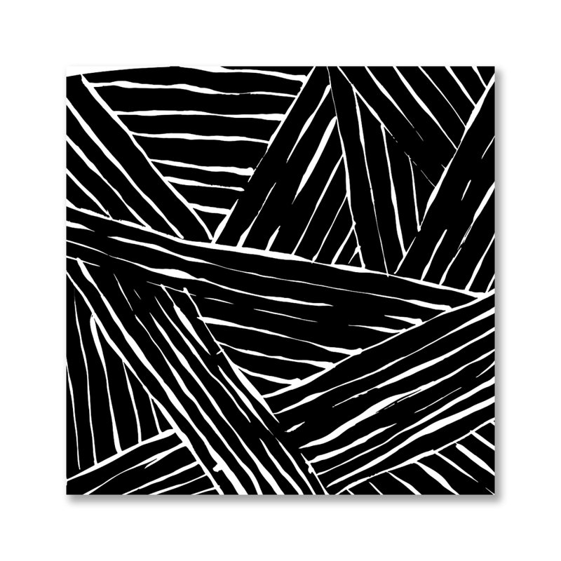 Murk Print, 36" H x 36" W, Metal