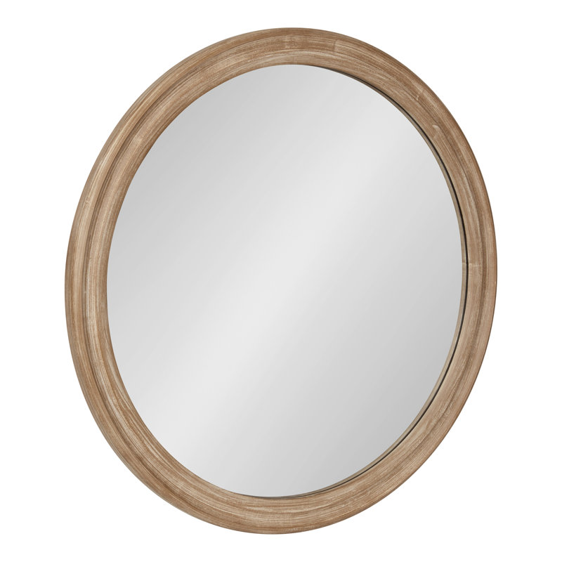 Jorah Engineered Wood Flat Mirror, Brown