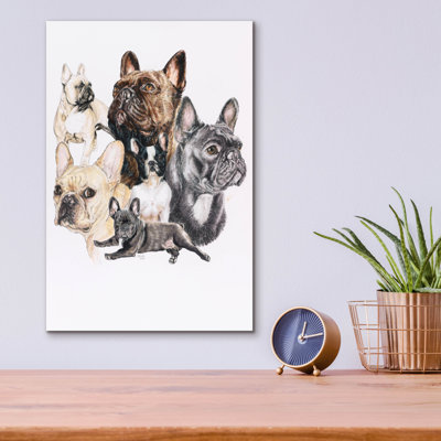«French Bulldog 2» par Barbara Keith, impression non encadrée