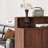 Nut-Brown Manufactured wood Shoe Storage
