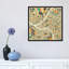 « abstract city map of pittsburgh », impression sur toile tendue-23227646-74562672-74597256