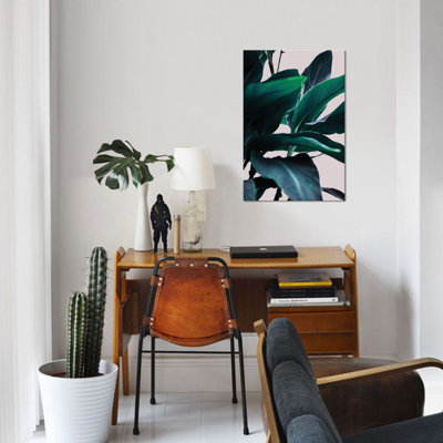 «Leaves IV» par Mareike Böhmer, impression sur toile tendue