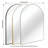 Tempered Glass and Aluminum Alloy Framed Decorative Wall Mirror-257386888-257386895