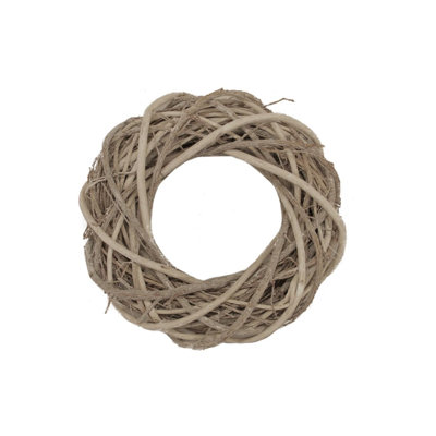 Couronne de Noël artificielle 9 po Country Rustic Natural